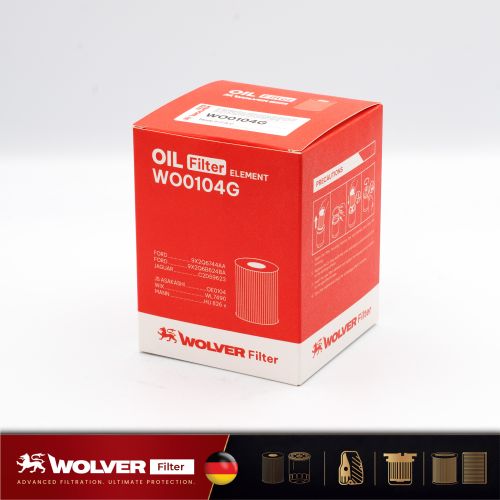 Lọc Nhớt Động Cơ: Wolver WO0104G